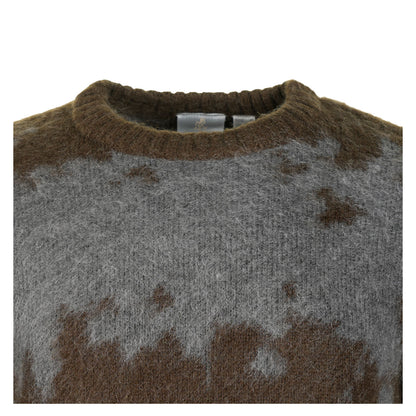 Mohair Splatter Sweater Slate