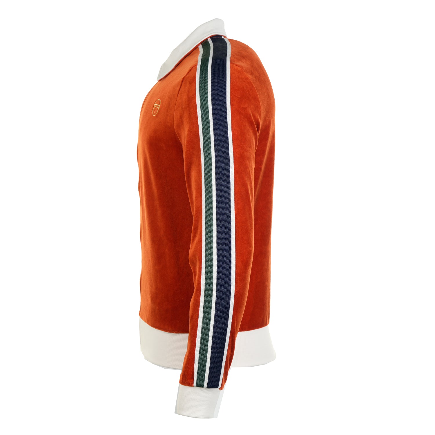 Monte Velour Track Jacket Rooibos Tea / Gardenia