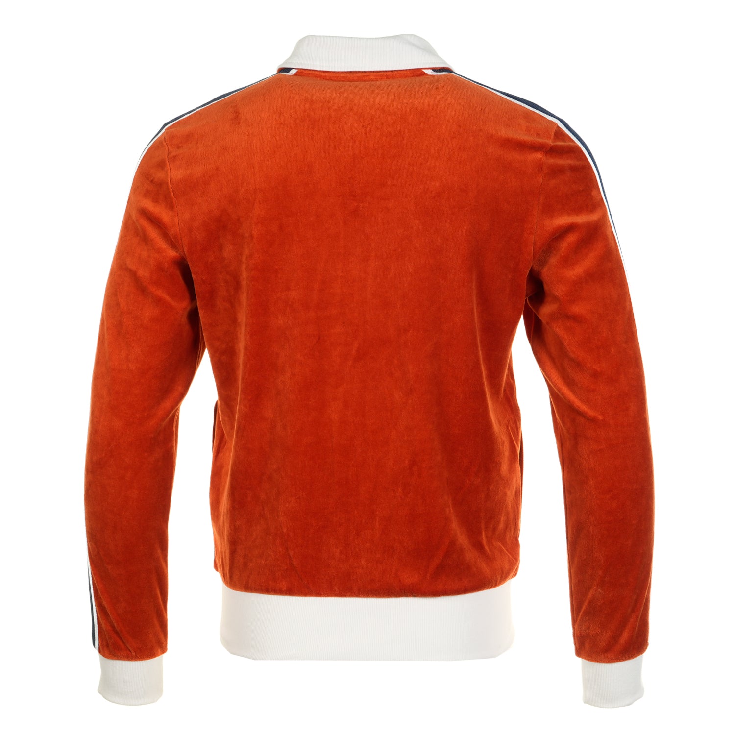 Monte Velour Track Jacket Rooibos Tea / Gardenia