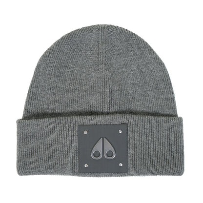 Large Logo Beanie Cement Nickel