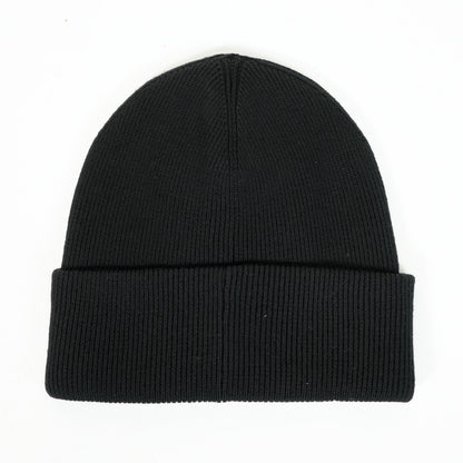 Large Logo Beanie Black Nickel
