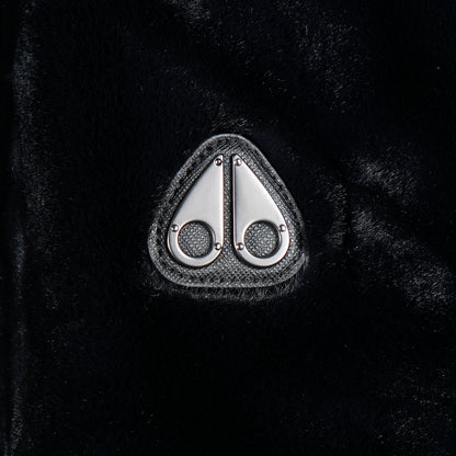 Roland Reversible Bunny Hoodie Black