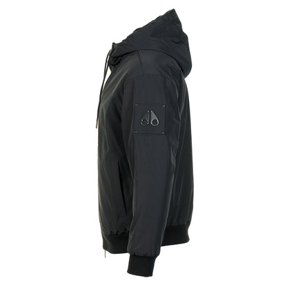 Roland Reversible Bunny Hoodie Black