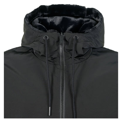Roland Reversible Bunny Hoodie Black