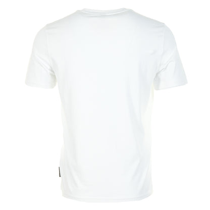 Short Sleeve Crescent T Shirt White