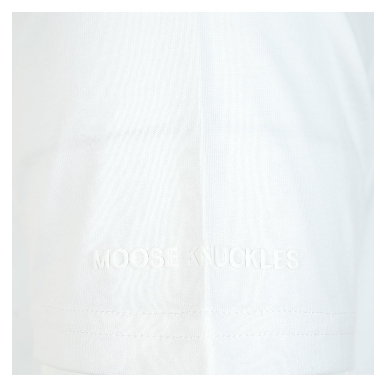 Short Sleeve Crescent T Shirt White