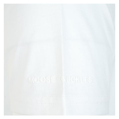 Short Sleeve Crescent T Shirt White