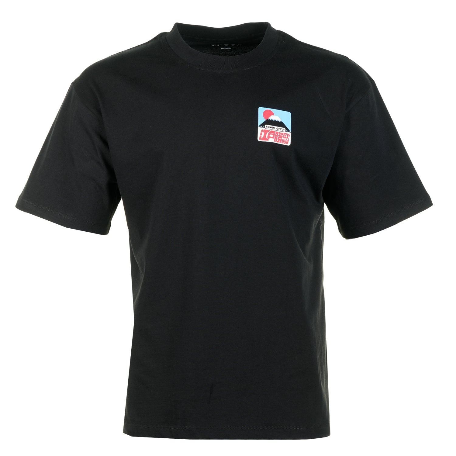 Sunset On Fuji San Short Sleeve T Shirt Black