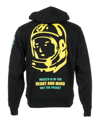Back of BBC OG Multi Graphic Popover Hoody Black