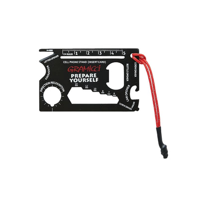 Gramicci Multi-Tool Card Black