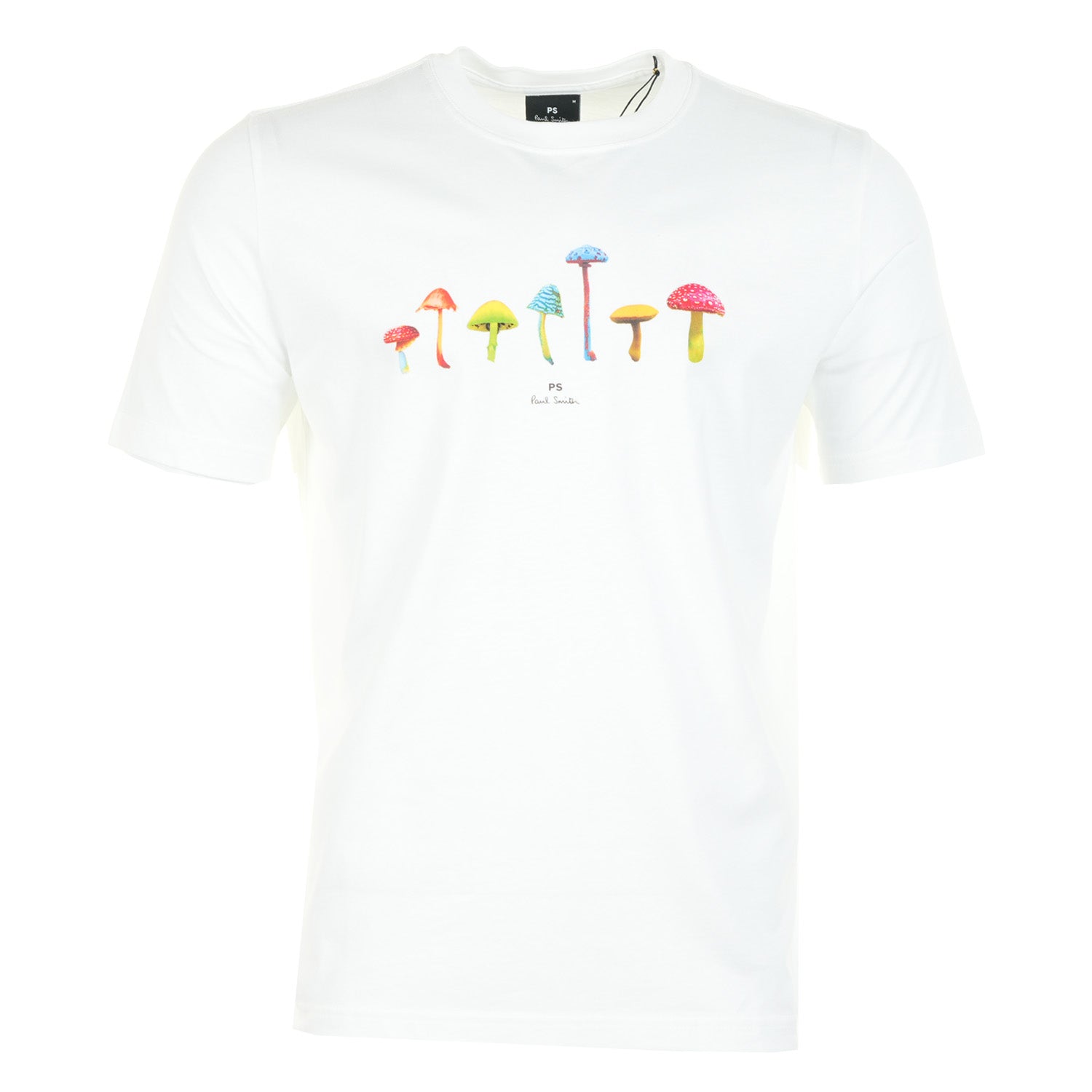 Regular Fit Mushrooms T Shirt White