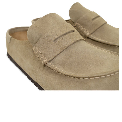 Naples Wrapped Taupe Suede
