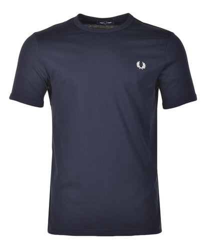 Ringer T Shirt Navy