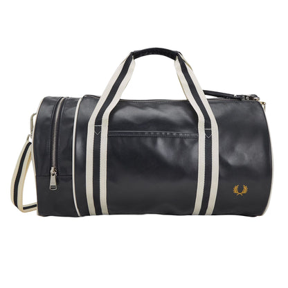 Fred Perry Barrel Bag in Navy / Ecru