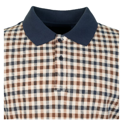 Active Iconic Front Club Check Short Sleeve Polo Shirt