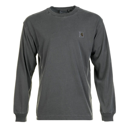 Carhartt WIP Nelson Long Sleeve T Shirt Black