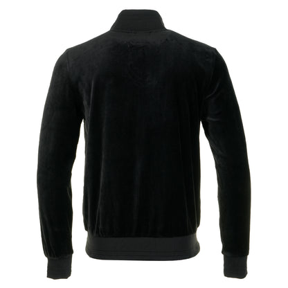 Nero Velour Track Top Black