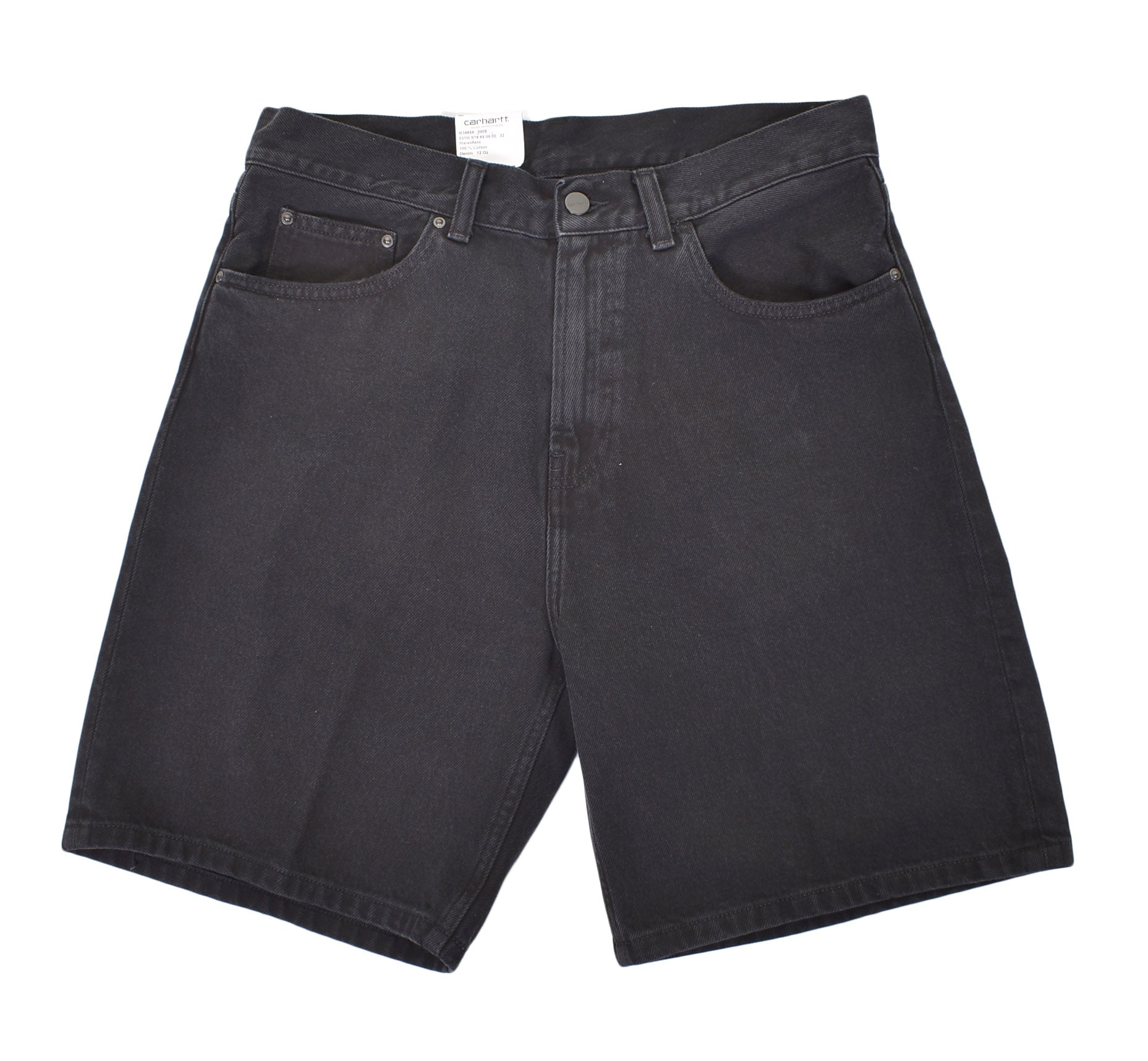 Nolan Denim Shorts Black