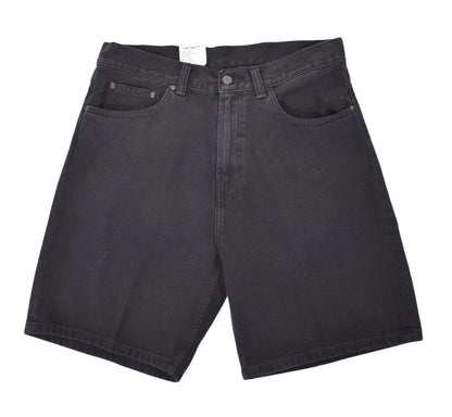 Nolan Denim Shorts Black