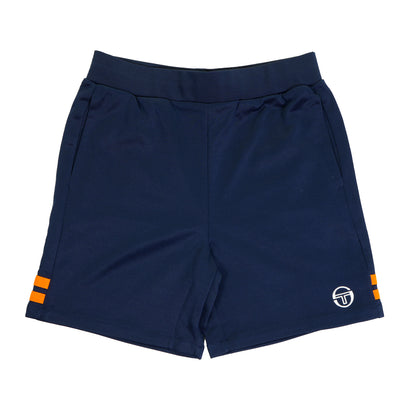 Sergio Tacchini New Orion Shorts Maritime Blue Orange Pepper