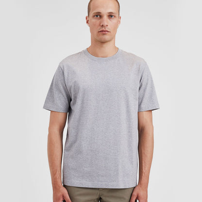 Norse Standard Short Sleeve T Shirt Grey Melange