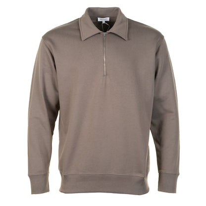 Norse Standard Half Zip Sweatshirt Walnut