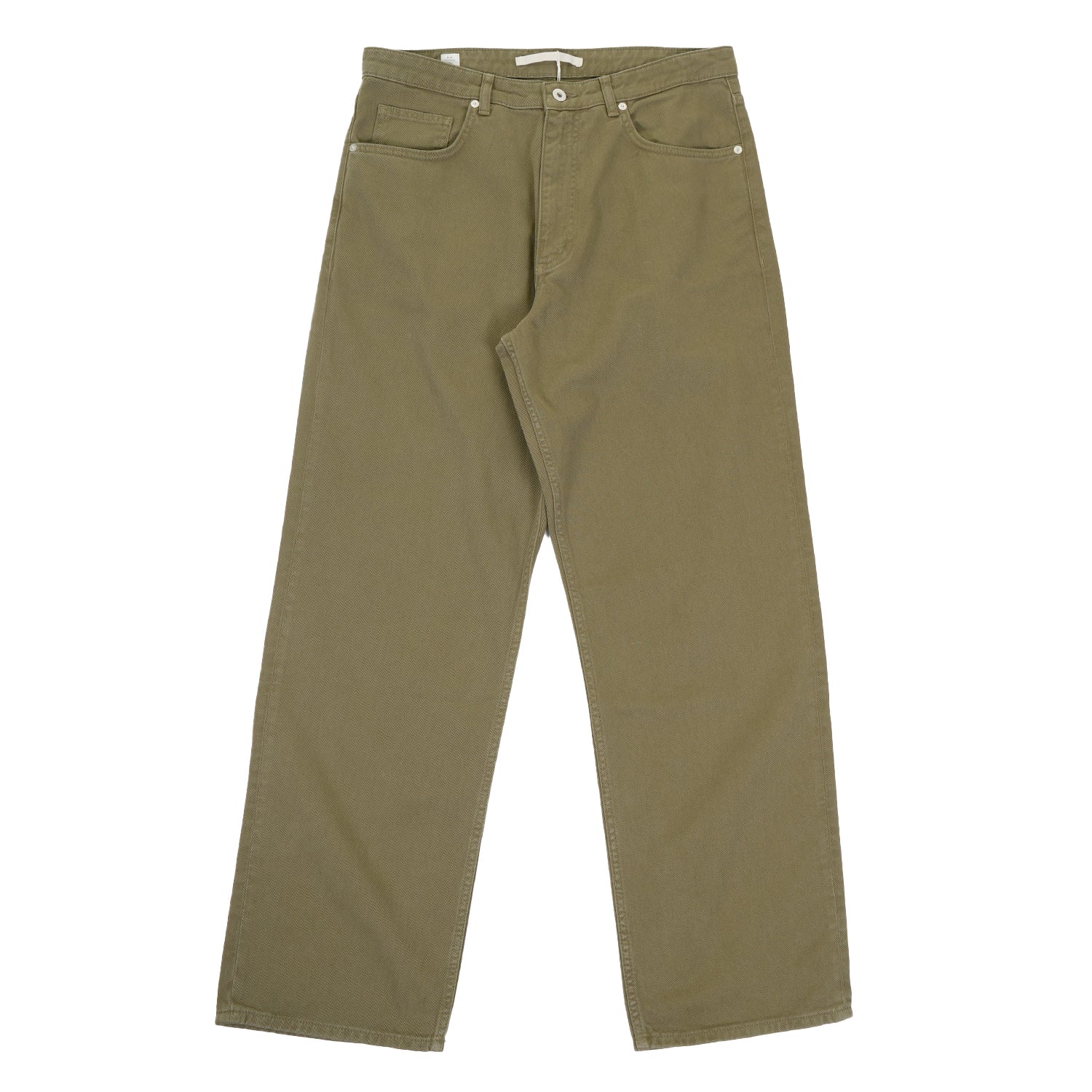 Mogens Relaxed 5 Pocket Heavy Twill Olive Night