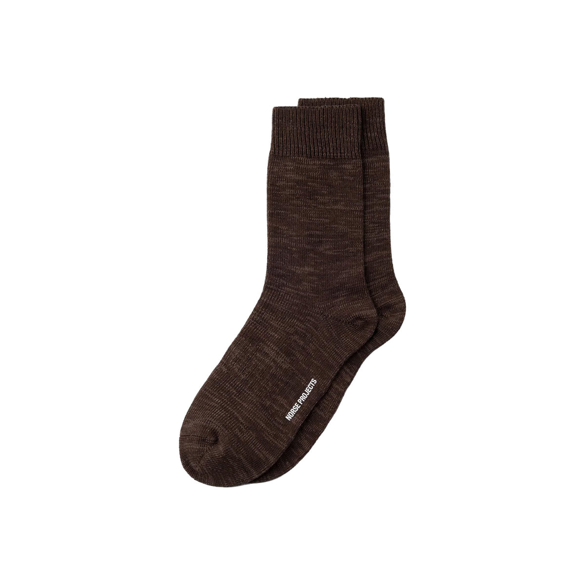 Bykle Heavy Cotton Twist Sock Delicoso Brown