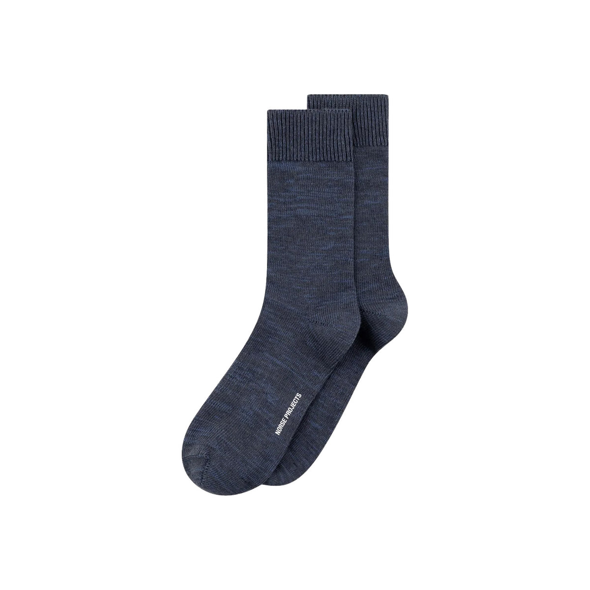 Bykle Heavy Cotton Twist Sock Dark Blue