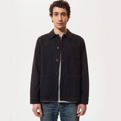 Barney Worker Jacket Black