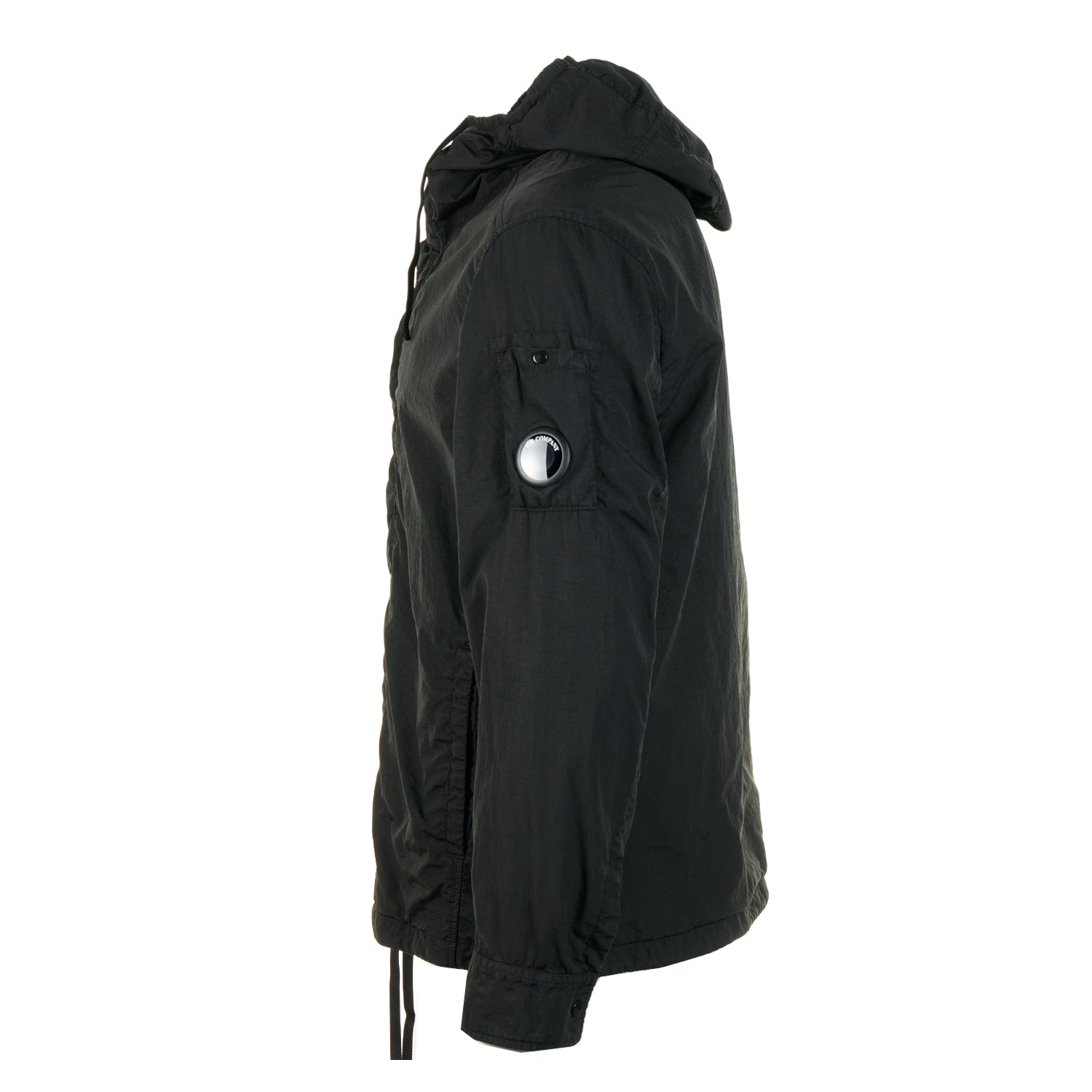 C.P. Company T-ST Hooded Nylon Overshirt Black – Ragazzi Clothing