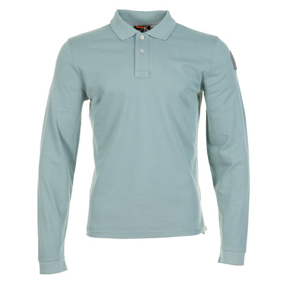 Oberon Long Sleeve Polo Puritan Grey
