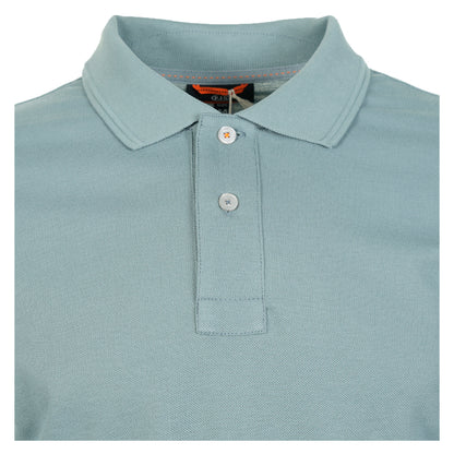 Oberon Long Sleeve Polo Puritan Grey