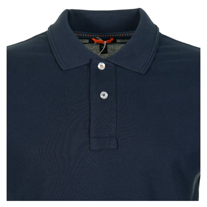 Oberon Long Sleeve Polo Blue Navy