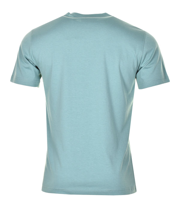 Short Sleeve T Shirt Oil Blue