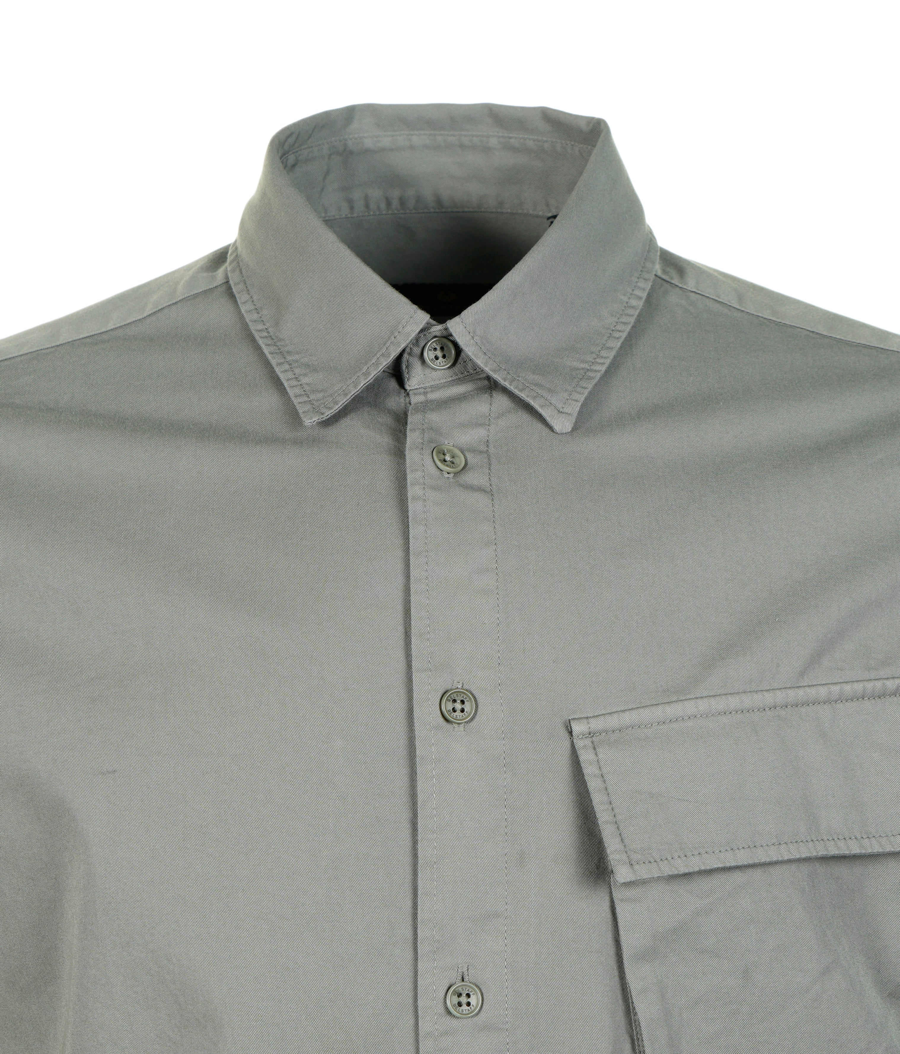 Long Sleeve Scale Shirt Sage Green