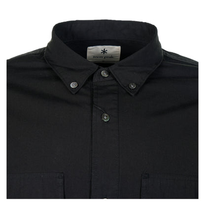 Organic Cotton Pullover Shirt Black