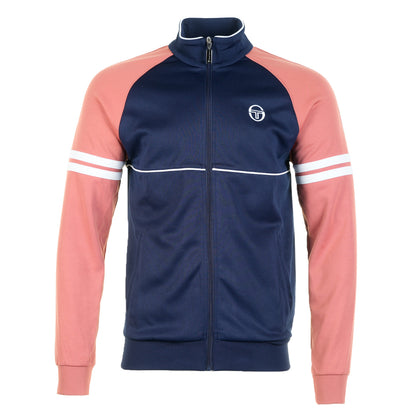Orion TJ Track Jacket Maritime Blue / Light Mahogany / White