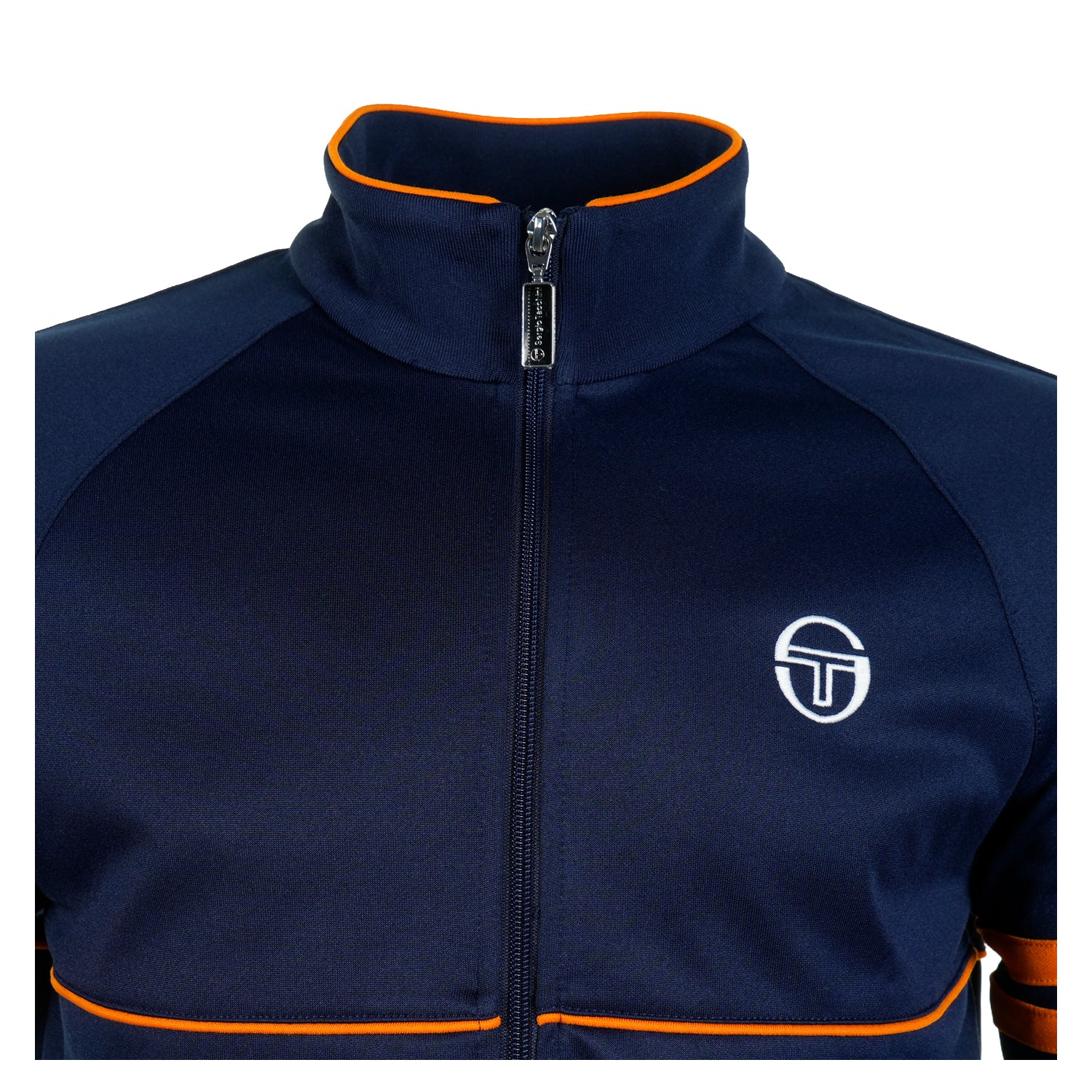 Orion TJ Track Jacket Maritime Blue Orange Pepper