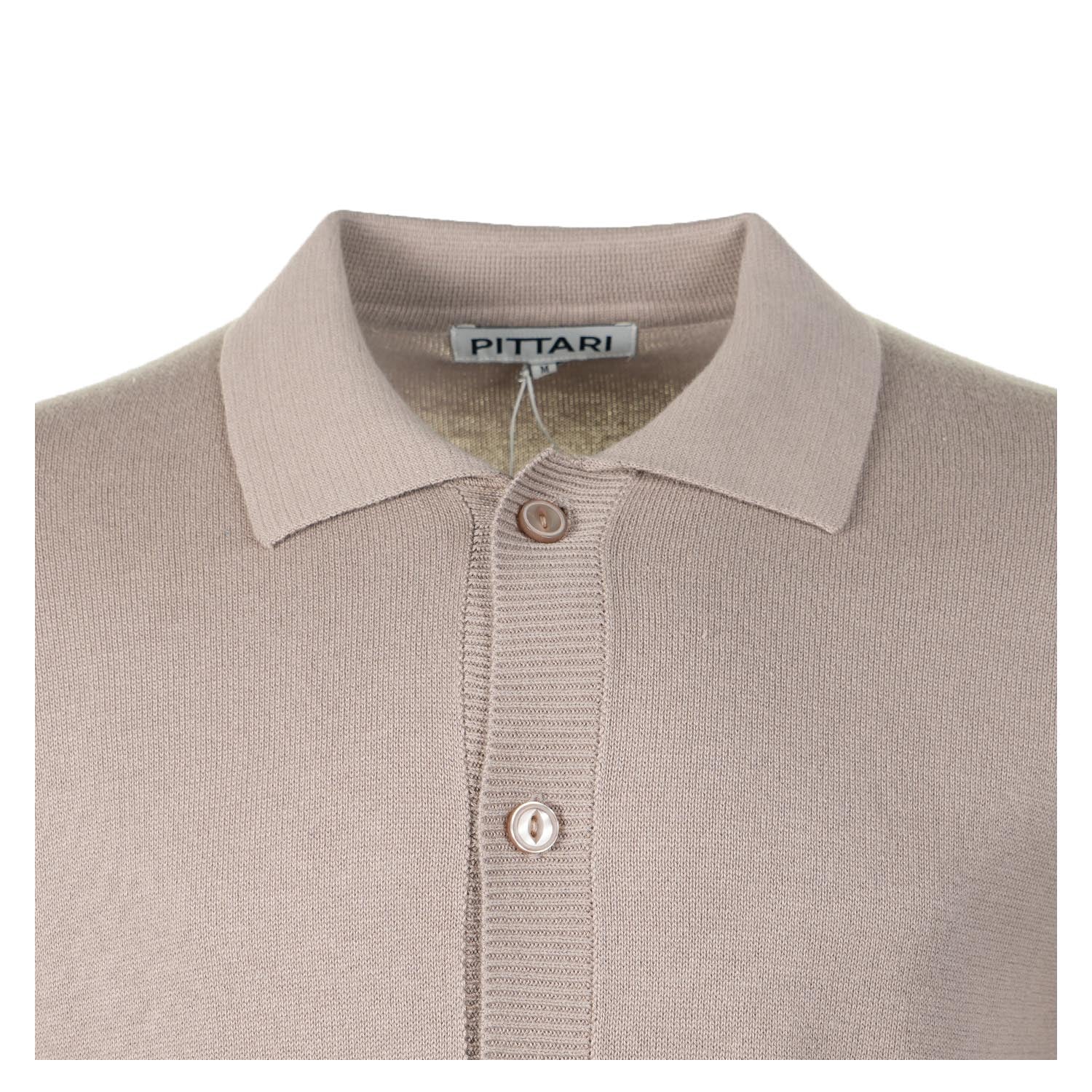 SS Otto Knitted Shirt Capuccino