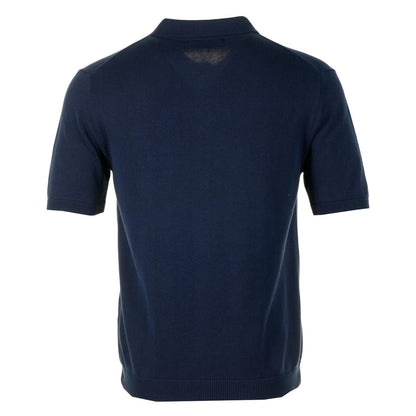 SS Otto Knitted Shirt Navy
