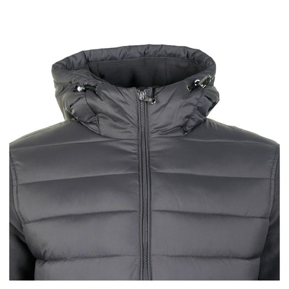 Outlander Polar Fleece Hooded Hybrid Jacket Anthracite