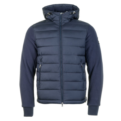 Outlander Polar Fleece Hooded Hybrid Jacket Navy