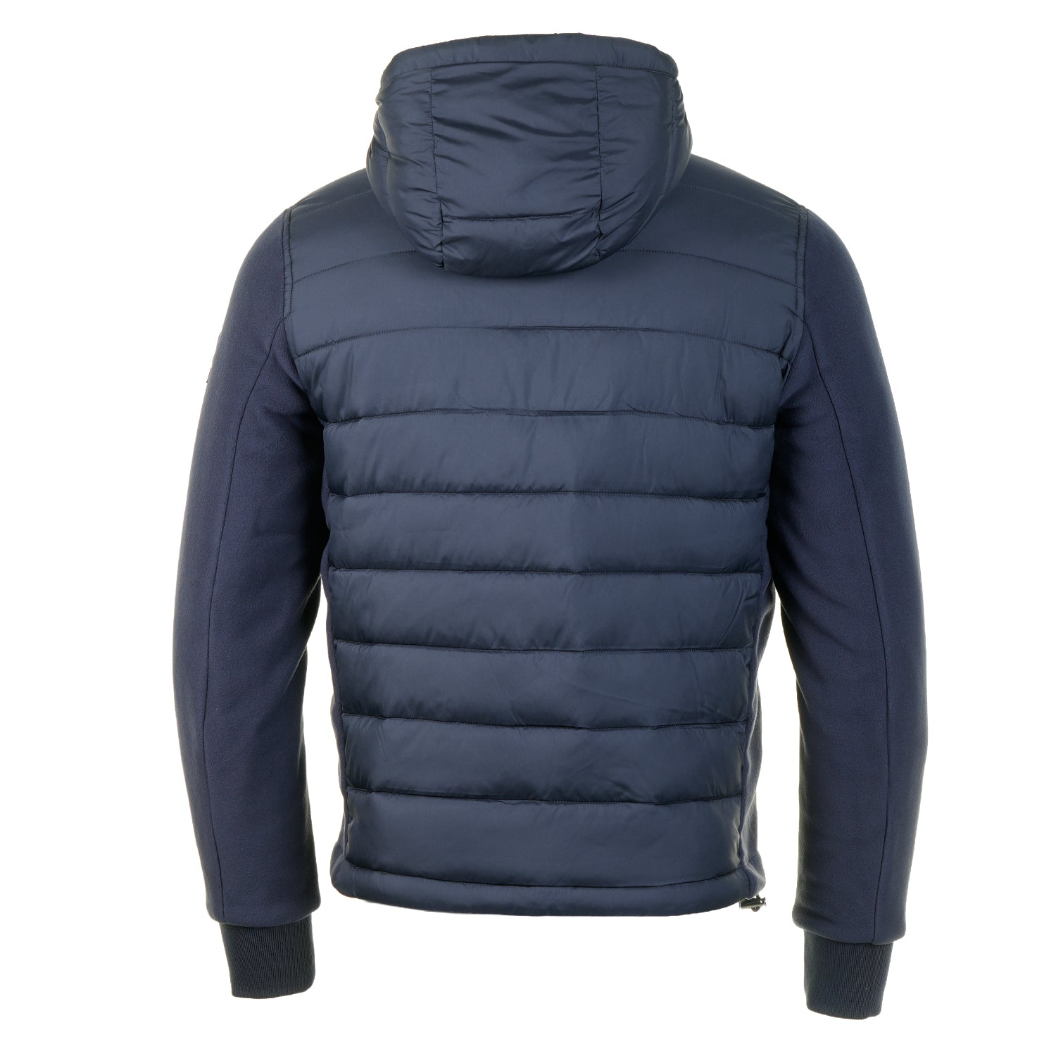 Outlander Polar Fleece Hooded Hybrid Jacket Navy