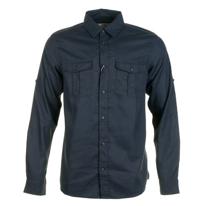 Fjallraven Ovik Travel Shirt LS M Dark Navy