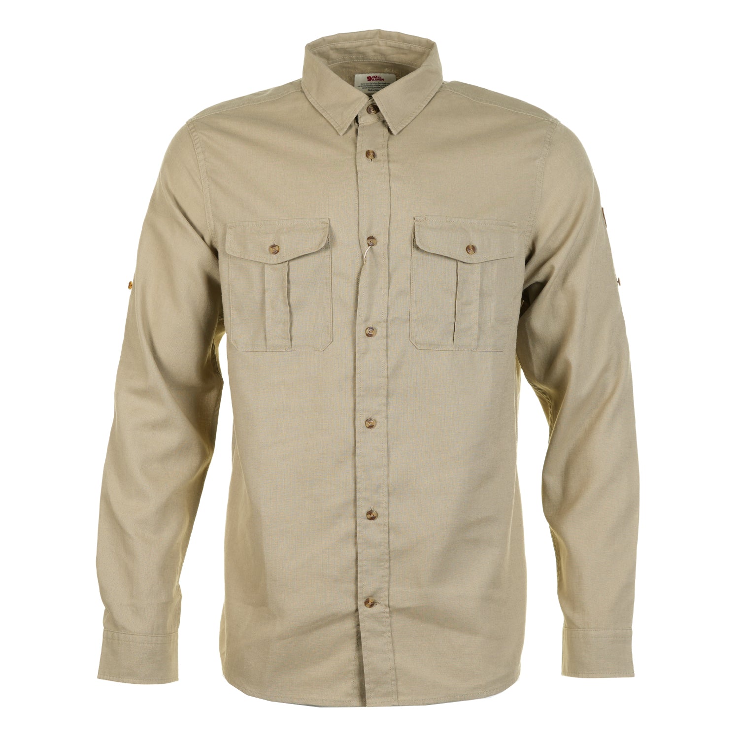 Fjallraven Ovik Travel Shirt LS M Sand Stone