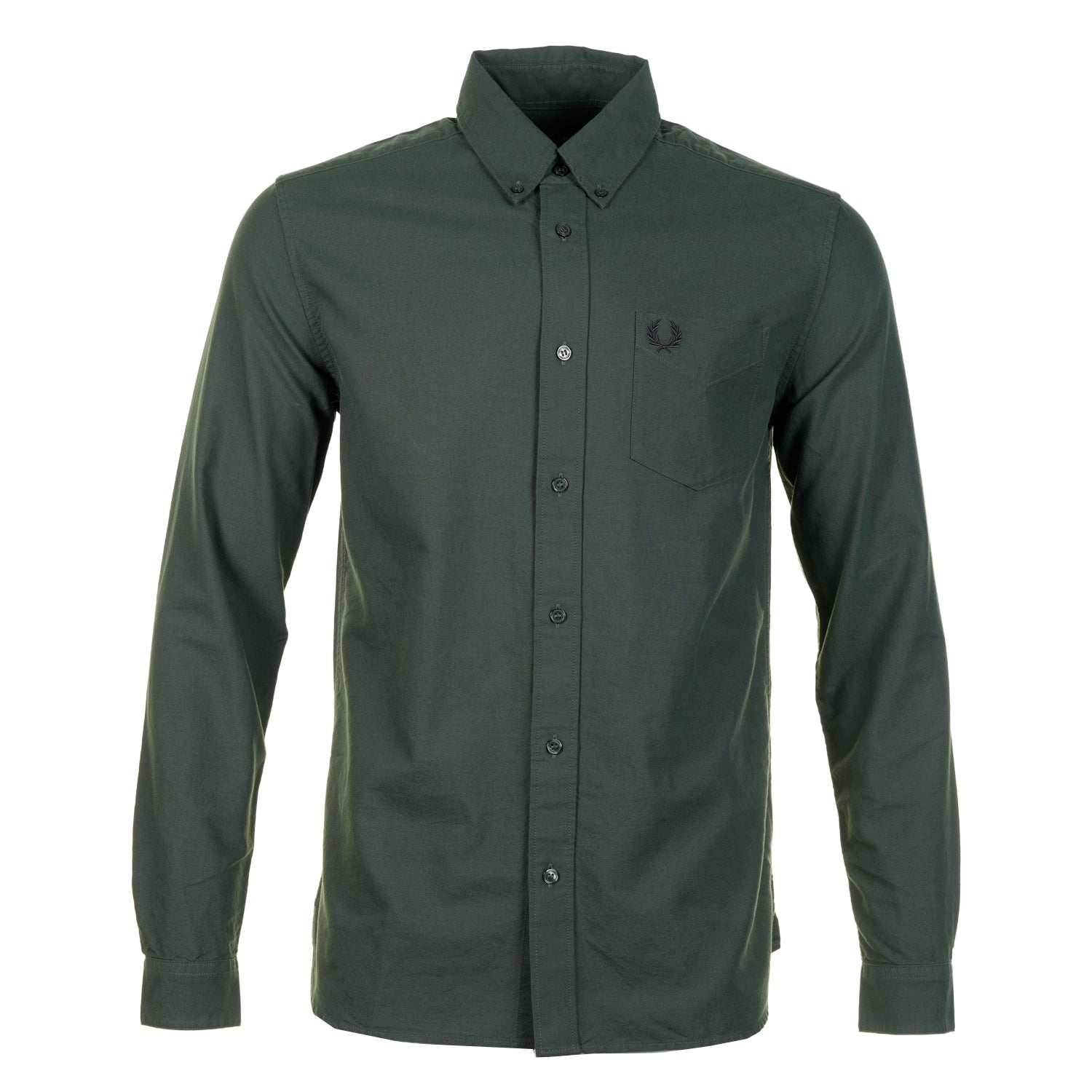 Long Sleeve Oxford Shirt Court Green