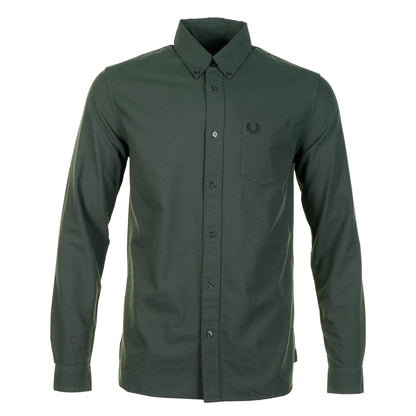 Long Sleeve Oxford Shirt Court Green