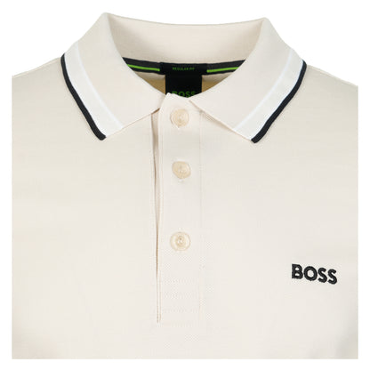Paddy Short Sleeve Polo Shirt 133 Open White