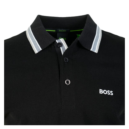 Paddy Short Sleeve Polo Shirt 001 Black
